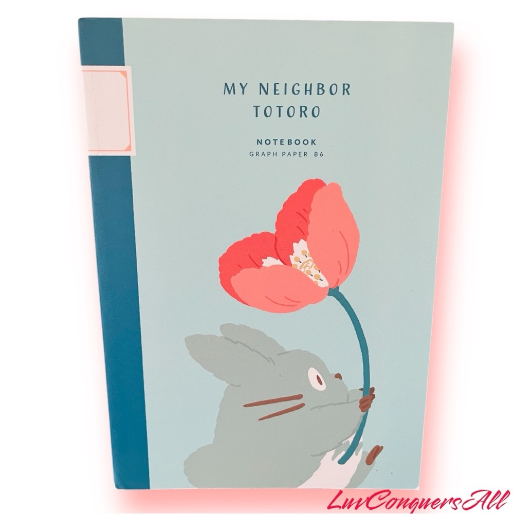 Studio Ghibli My Neighbor Totoro Flower Graph Journal